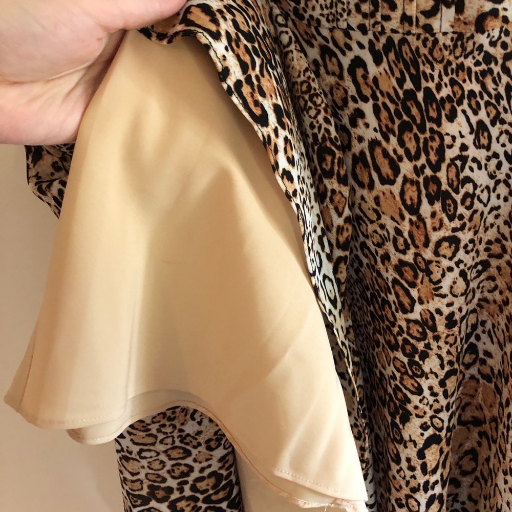 Nanette Lepore Sleeveless Leopard Midi Dress - Picture 5 of 8